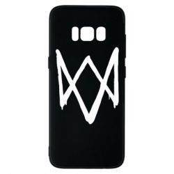 Чехол для Samsung S8 Graffiti Watch Dogs logo - PrintSalon