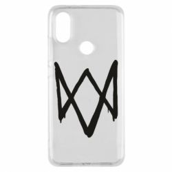 Чехол для Xiaomi Mi A2 Graffiti Watch Dogs logo - PrintSalon