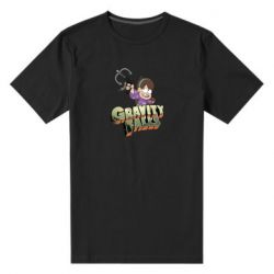 Чоловіча преміум футболка Гравіті Фолз - PrintSalon