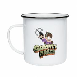 Кружка емальована Гравіті Фолз - PrintSalon