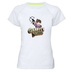 Жіноча футболка для спорту Гравіті Фолз - PrintSalon