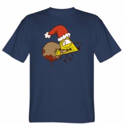 Чоловіча футболка Stedman Gravity falls Cipher santa - PrintSalon