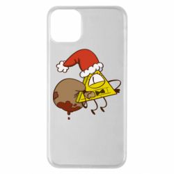 Чохол для iPhone 11 Pro Max Gravity falls Cipher santa - PrintSalon