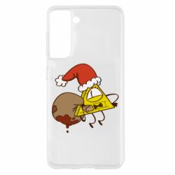 Чехол для Samsung S21 Gravity falls Cipher santa