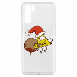 Чохол для Oppo A91 / Reno3Gravity falls Cipher santa - PrintSalon