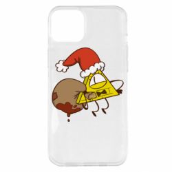 Чохол для iPhone 14 Plus Gravity falls Cipher santa - PrintSalon