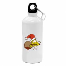 Фляга Gravity falls Cipher santa - PrintSalon