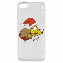 Чохол для iphone 5/5S/SE Gravity falls Cipher santa - PrintSalon