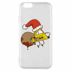 Чохол для iPhone 6/6S Gravity falls Cipher santa - PrintSalon