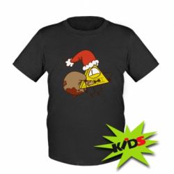 Дитяча футболка Gravity falls Cipher santa - PrintSalon