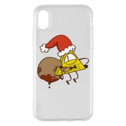 Чохол для iPhone X/Xs Gravity falls Cipher santa - PrintSalon