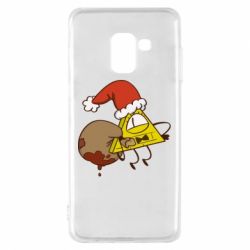 Чохол для Samsung A8 2018 Gravity falls Cipher santa - PrintSalon