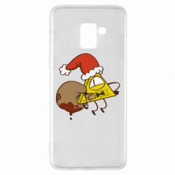 Чохол для Samsung A8+ 2018 Gravity falls Cipher santa - PrintSalon