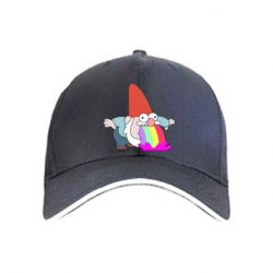 Кепка Gravity Falls, dwarf and rainbow - PrintSalon