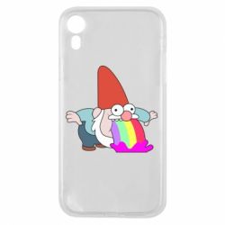 Чехол для iPhone XR Gravity Falls, dwarf and rainbow - PrintSalon