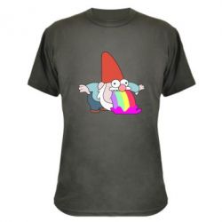 Камуфляжная футболка Gravity Falls, dwarf and rainbow - PrintSalon