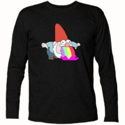 Футболка с длинным рукавом Gravity Falls, dwarf and rainbow - PrintSalon