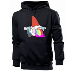 Мужское худи Gravity Falls, dwarf and rainbow - PrintSalon