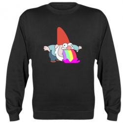 Cвитшот Gravity Falls, dwarf and rainbow - PrintSalon