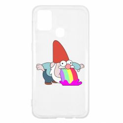 Чехол для Samsung M31 Gravity Falls, dwarf and rainbow - PrintSalon