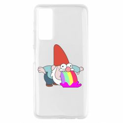 Чехол для Huawei P Smart 2021 Gravity Falls, dwarf and rainbow - PrintSalon