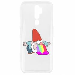 Чехол для Oppo A5/A9 2020 Gravity Falls, dwarf and rainbow