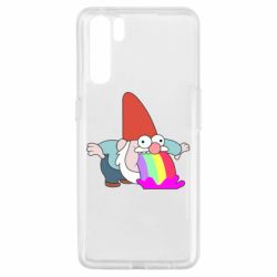 Чехол для Oppo A91/Reno3 Gravity Falls, dwarf and rainbow - PrintSalon