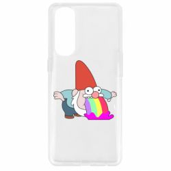 Чехол для Oppo Reno 4 Pro Gravity Falls, dwarf and rainbow - PrintSalon