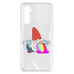 Чехол для Realme 6 Pro Gravity Falls, dwarf and rainbow - PrintSalon