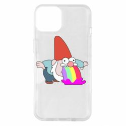Чехол для iPhone 14 Gravity Falls, dwarf and rainbow - PrintSalon