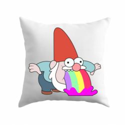 Подушка Gravity Falls, dwarf and rainbow - PrintSalon