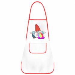 Фартук Gravity Falls, dwarf and rainbow - PrintSalon