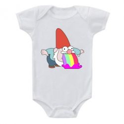 Детский бодик Gravity Falls, dwarf and rainbow - PrintSalon