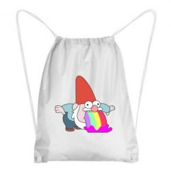 Рюкзак-мешок Gravity Falls, dwarf and rainbow - PrintSalon