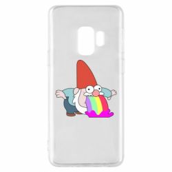 Чехол для Samsung S9 Gravity Falls, dwarf and rainbow - PrintSalon