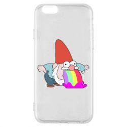 Чехол для iPhone 6/6S Gravity Falls, dwarf and rainbow - PrintSalon