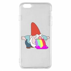 Чехол для iPhone 6 Plus/6S Plus Gravity Falls, dwarf and rainbow - PrintSalon
