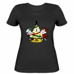 Женская футболка Gravity falls: happy new year - PrintSalon