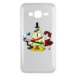Чехол для Samsung J3 2016 Gravity falls: happy new year - PrintSalon