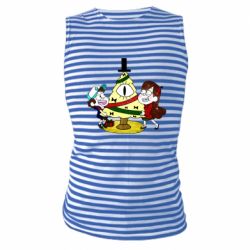 Майка-тельняшка Gravity falls: happy new year - PrintSalon