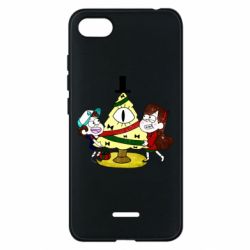 Чехол для Xiaomi Redmi 6A Gravity falls: happy new year - PrintSalon