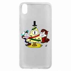 Чехол для Xiaomi Redmi 7A Gravity falls: happy new year - PrintSalon