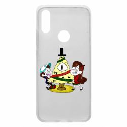 Чехол для Xiaomi Redmi 7 Gravity falls: happy new year - PrintSalon