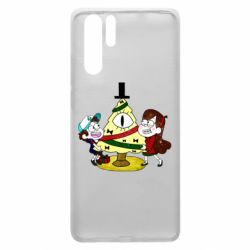 Чехол для Huawei P30 Pro Gravity falls: happy new year - PrintSalon