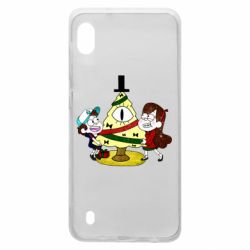 Чехол для Samsung A10 Gravity falls: happy new year - PrintSalon