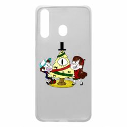 Чехол для Samsung A60 Gravity falls: happy new year - PrintSalon