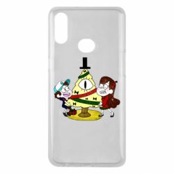 Чехол для Samsung A10s Gravity falls: happy new year - PrintSalon