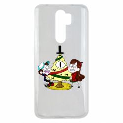 Чехол для Xiaomi Redmi Note 8 Pro Gravity falls: happy new year - PrintSalon