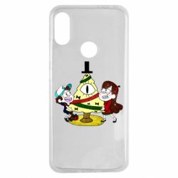 Чехол для Xiaomi Redmi Note 7 Gravity falls: happy new year - PrintSalon