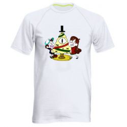 Мужская футболка для спорта Gravity falls: happy new year - PrintSalon